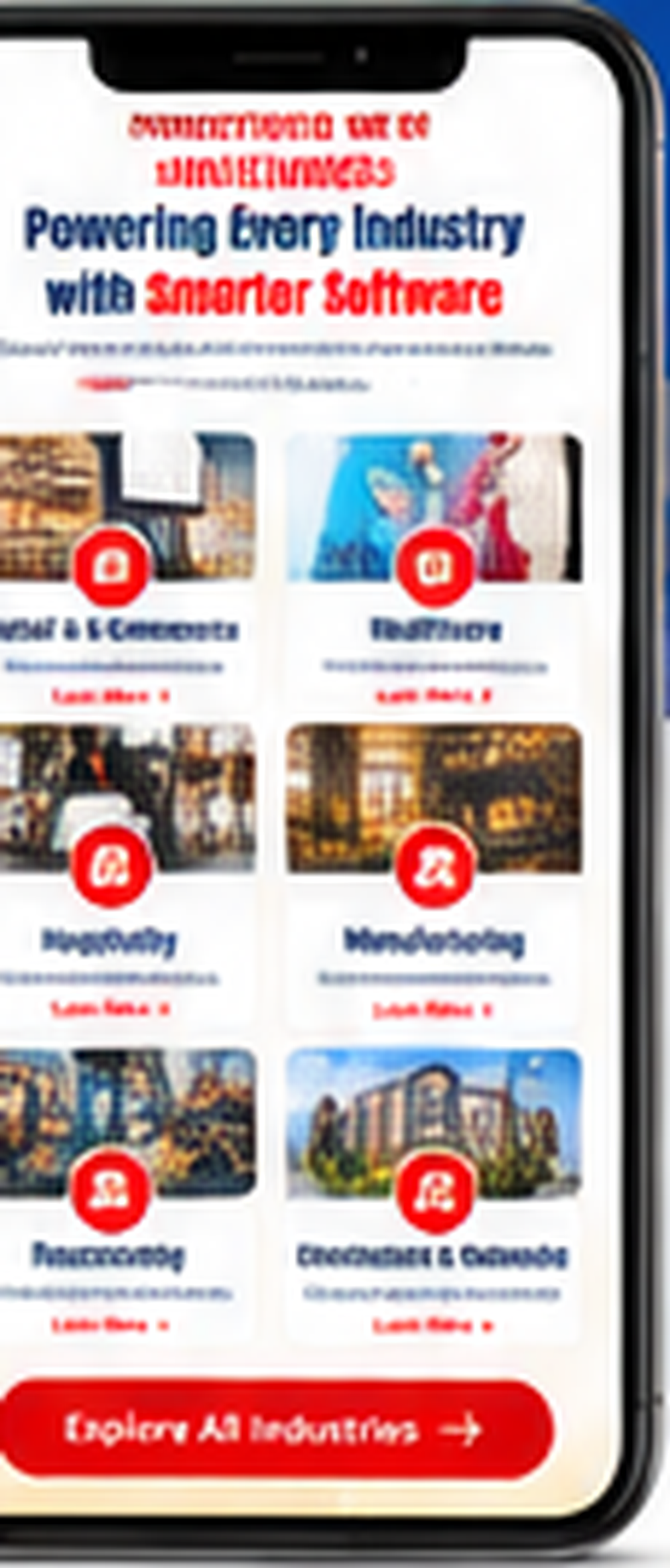 Industries We Serve mobile